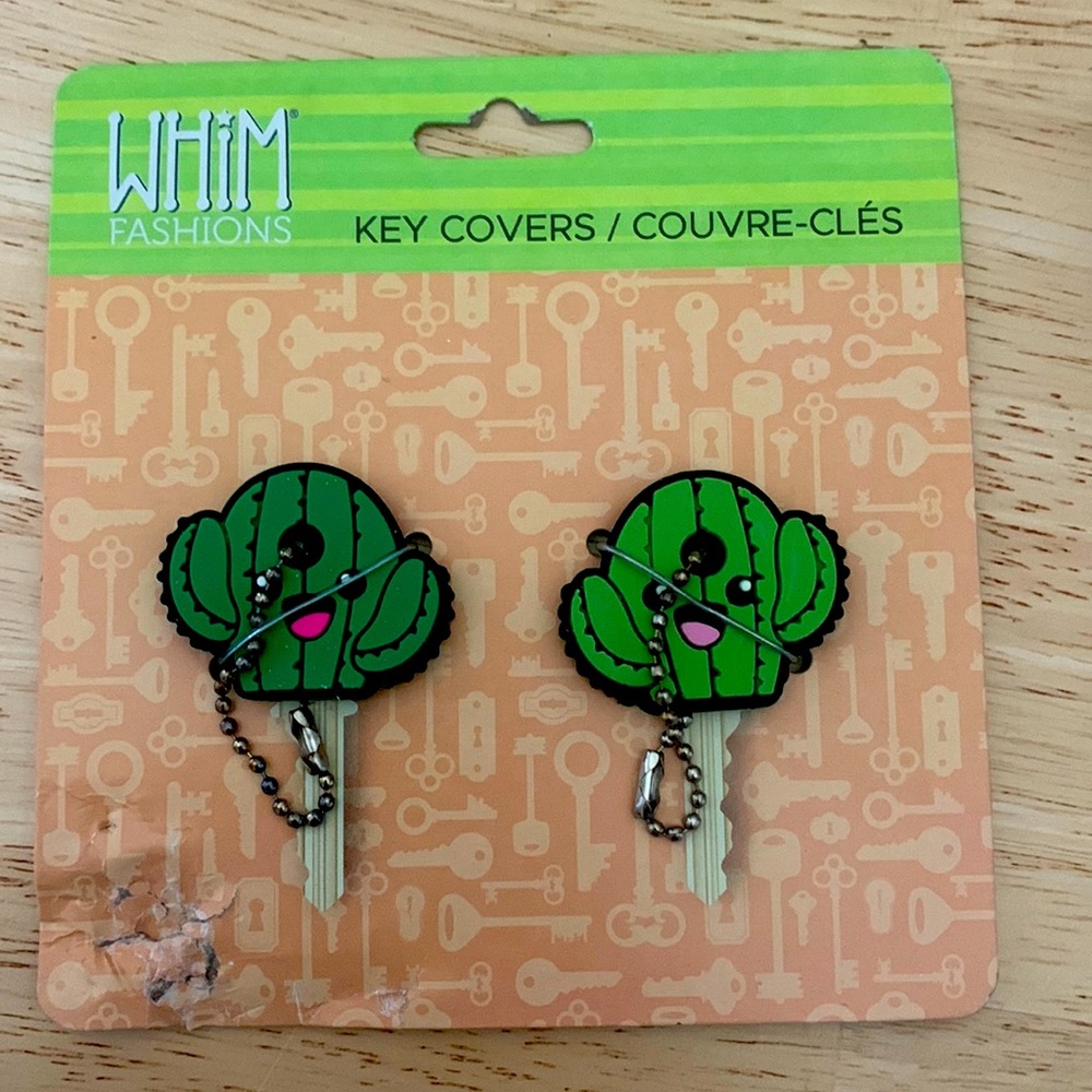 Cactus Key covers. Set of 2 brand new